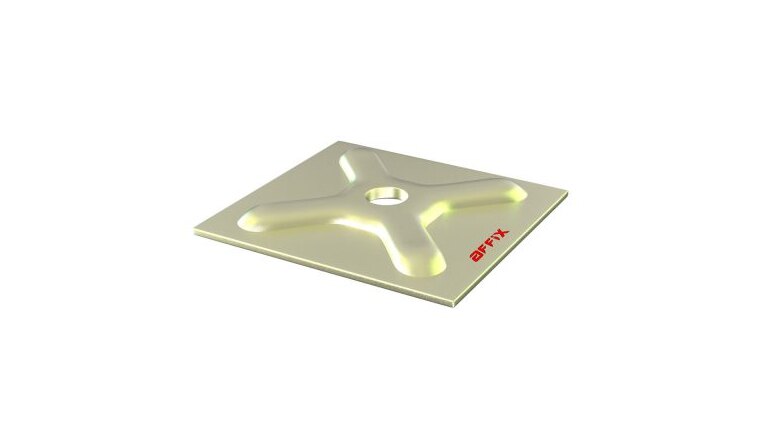 وردة تثبيت (لوح توزيع) — Waler / Anchor Plate — معدات الرياض